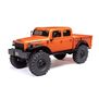 1/24 SCX24 Dodge Power Wagon 4X4 RTR Brushed Rock Crawler (Battery & Charger Included), Orange