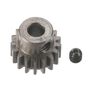 Extra Hard 5mm Bore .8 Module (31.75P) Pinion, 17T