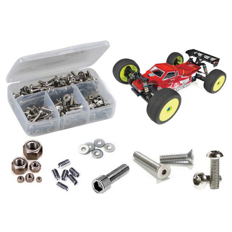 Associated RC8T4e 1/8th (#80948) Stainless Steel Screw Kit
