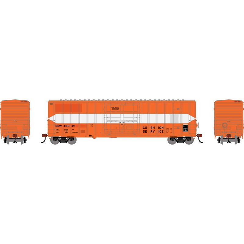 HO ATH 50' FMC 5327 12' Plug Door Box Car, GBW #10021