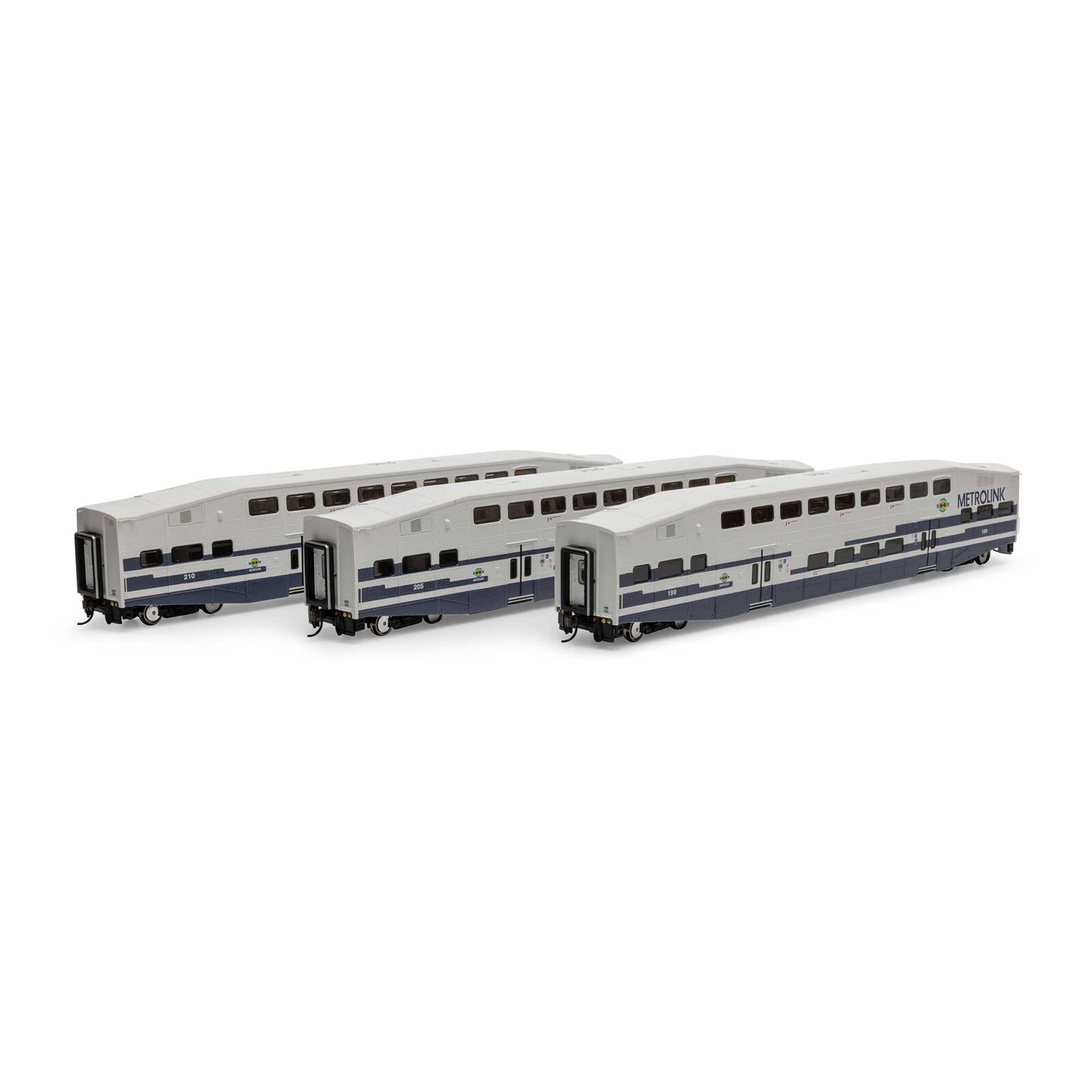 HO Bombardier Coach, SCAX #199 / #205 / #210 (3)