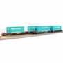 N MAXI-I BNSF Swoosh 5-Unit Set #238403