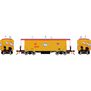 HO Bay Window Caboose with Lights, UP/SP #4747