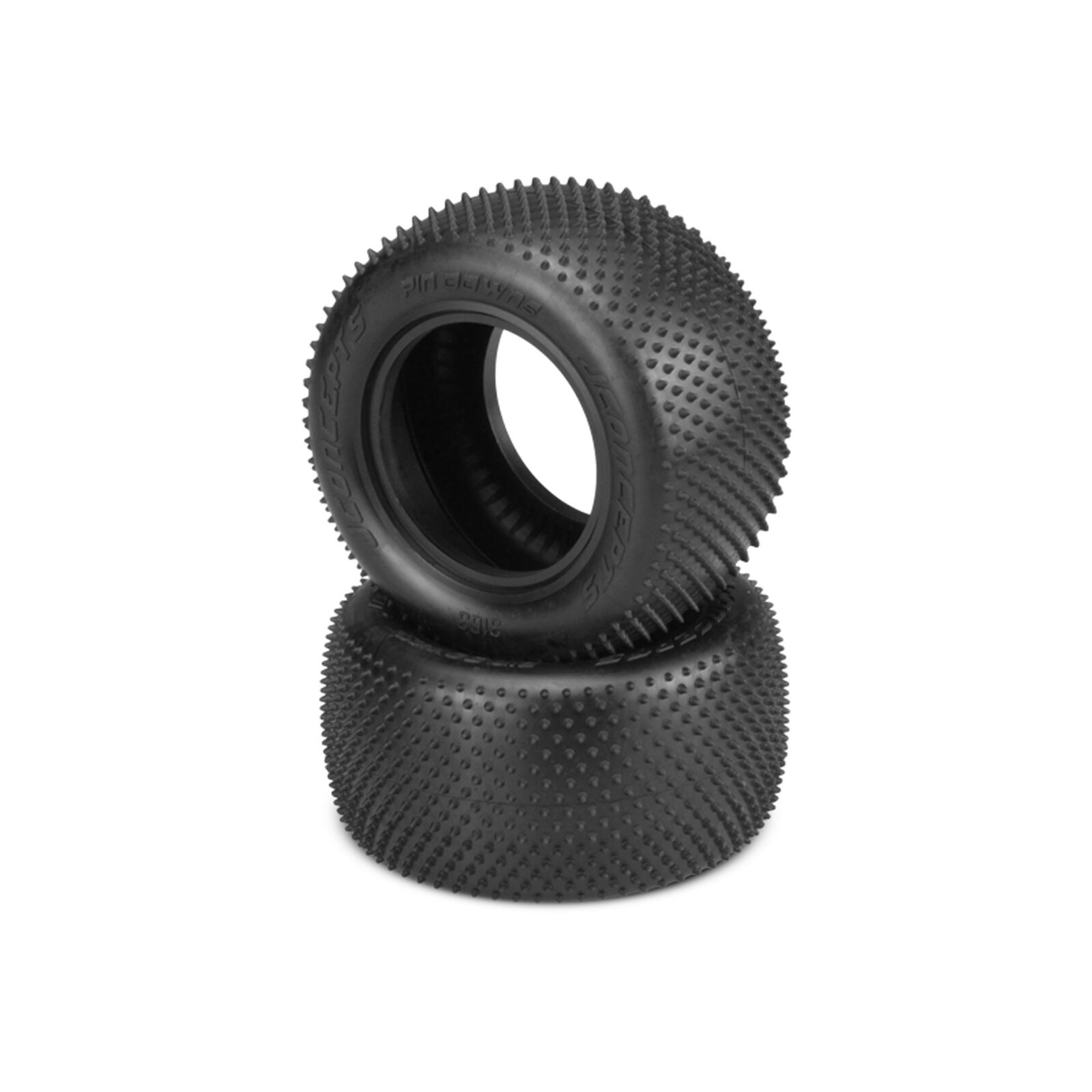 1/10 Pin Downs 2.2” Truggy Tires and Inserts, Pink Compound (2)