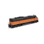 HO FP45 Locomotive with DCC & Sound, MILW #3