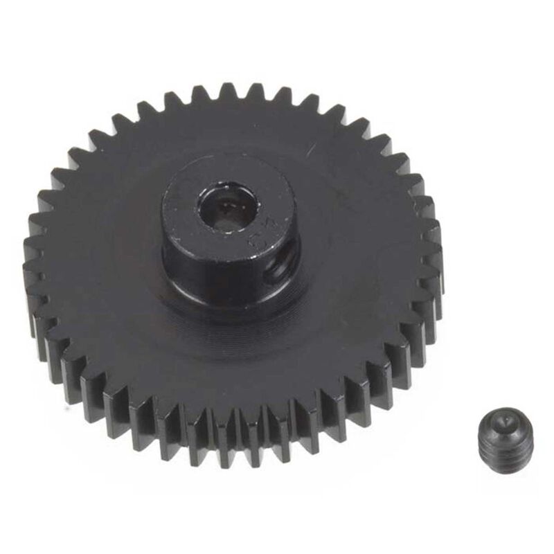 48P Hard Coated Aluminum Pinion Gear, 43T