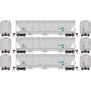 HO GEN Trinity 5161 Covered Hopper, FLIX #3560/3600/3898 (3)