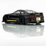 HO Ford Mustang GT500H Mega G+ Slot Car, Black & Gold