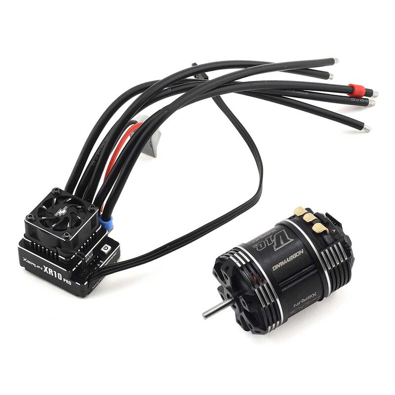 XeRun XR10 Pro G2 Brushless ESC/V10-4.5T G3 Motor Combo