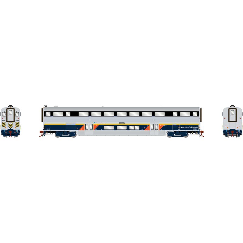 HO M-K California Cab Coach with Lights & Sound, CDTX#8314