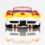 HO 1970 Chevy Corvette Mega G+ Slot Car, Red & Yellow Wildfire