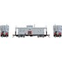 HO GEN ICC Caboose with Lights, CBQ #13668