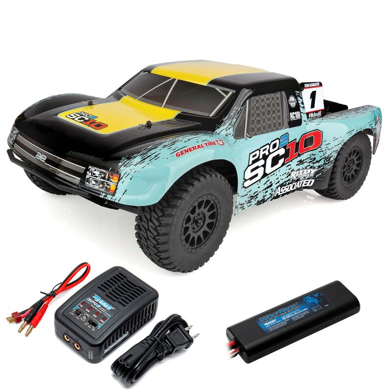 1/10 Pro2 SC10 2WD Short Course Truck RTR, LiPo Combo