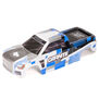 1/10 Clipless Painted Decaled Body, Blue: GRANITE 4X4