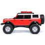 1/24 SCX24 Ford Bronco Heritage Edition 4X4 RTR Brushed Rock Crawler (Battery & Charger Included), Red