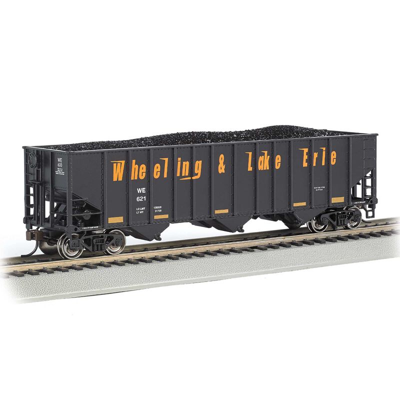HO 100-Ton Bethlehem Steel Three Bay Hopper - Wheeling & Lake Erie #621