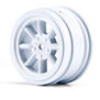 1/10 PROTOform VTA Front 26mm VTA Tires Mounted 12mm Wht Wheels (2)