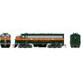 HO RND F7A Locomotive DCC-Ready, GN #307A