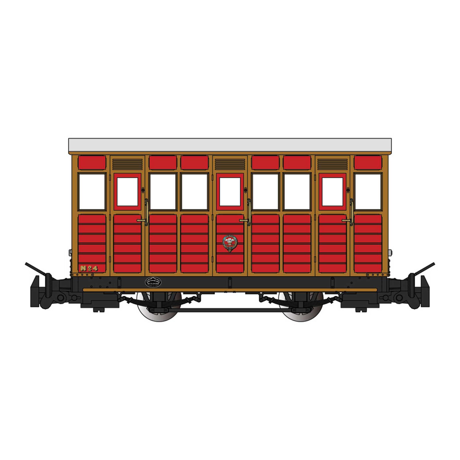 HOn30 Narrow Gauge Talyllyn Railway Carriage #4
