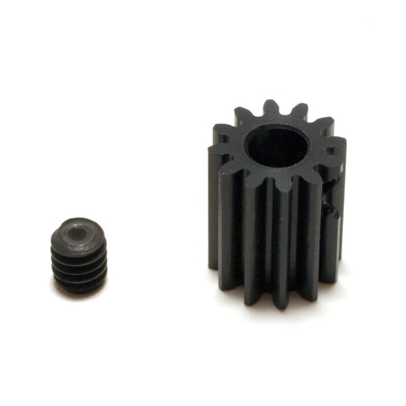 48P Hard Coated Aluminum Pinion Gear, 12T