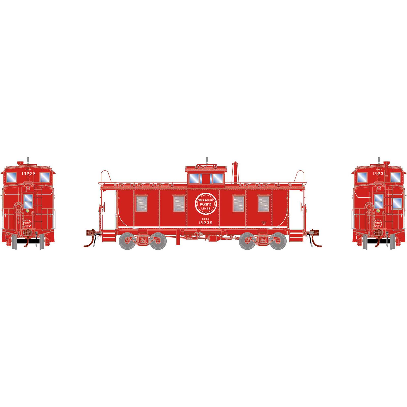 HO GEN ICC Cupola Caboose Lights, MP #13239