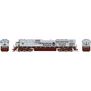 HO GEN EMD SD70ACU Locomotive with DCC & Sound, CP/Military Tribute #7022