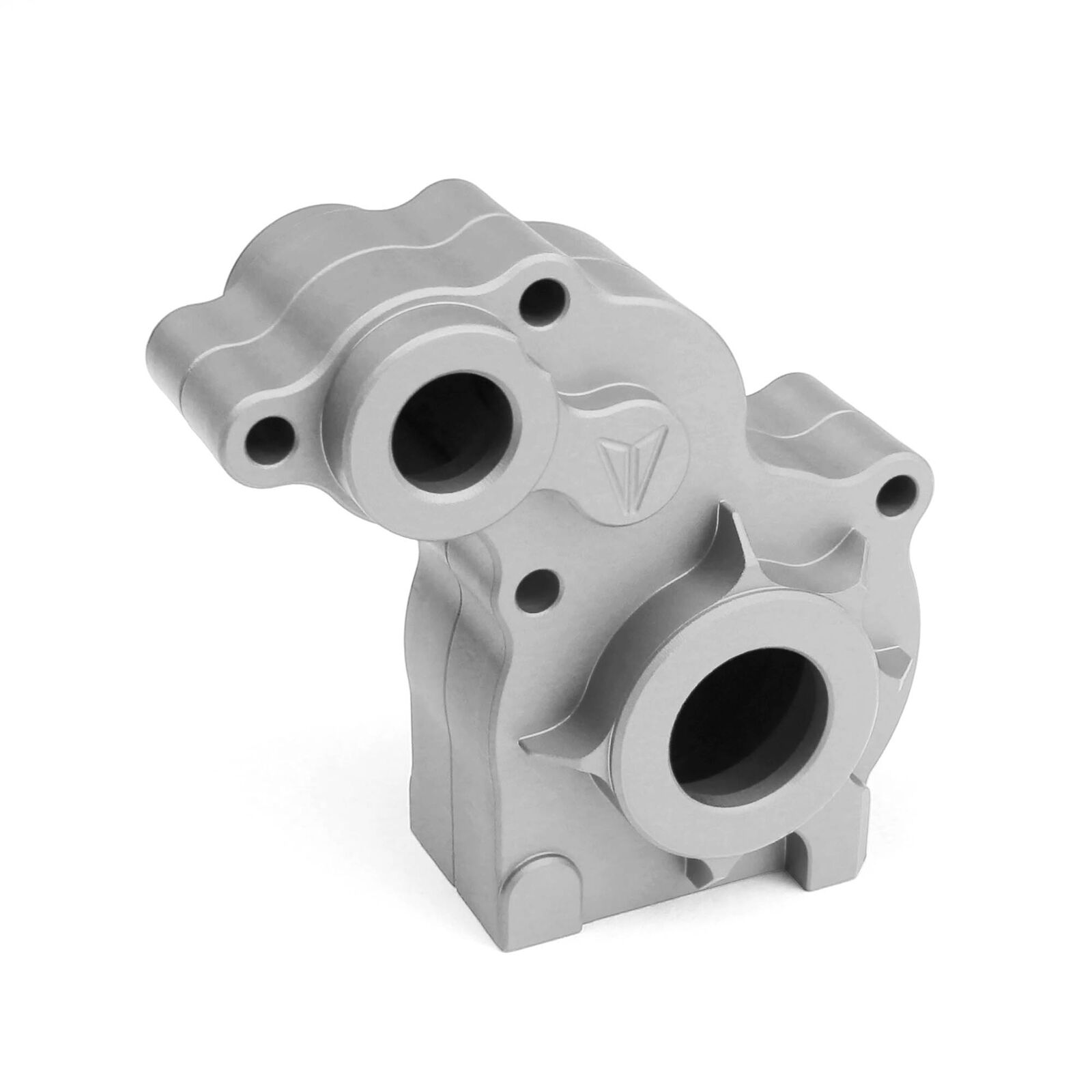 Aluminum Transmission Housing, Clear Anodized: SCX10