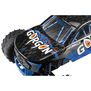 1/10 GORGON 2WD RTR Brushed Monster Truck, Blue