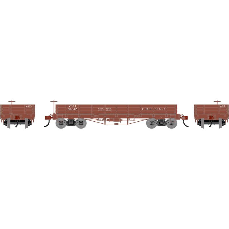 HO ATH 36' Low Side Gondola w/ Drop Gates, CNJ #81045