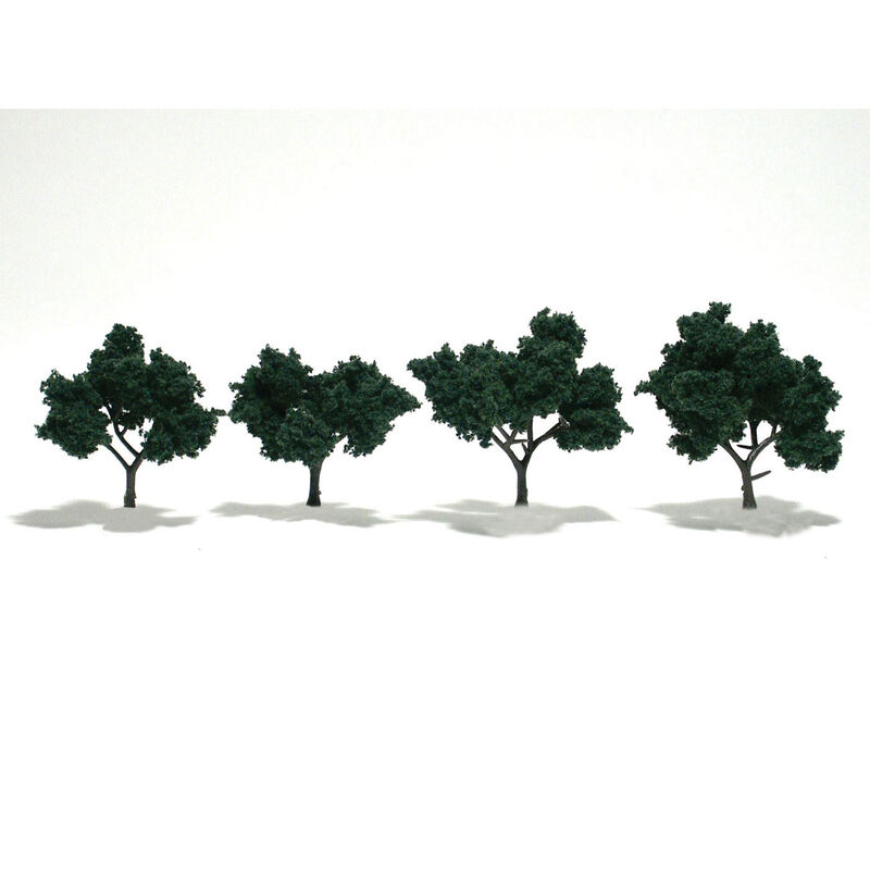 Ready-Made Tree, Dark Green 2-3" (4)