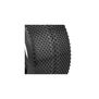 1/8 EVO Gridiron Medium Long Wear Pre-Mounted Tires, White Wheels (2): Truggy