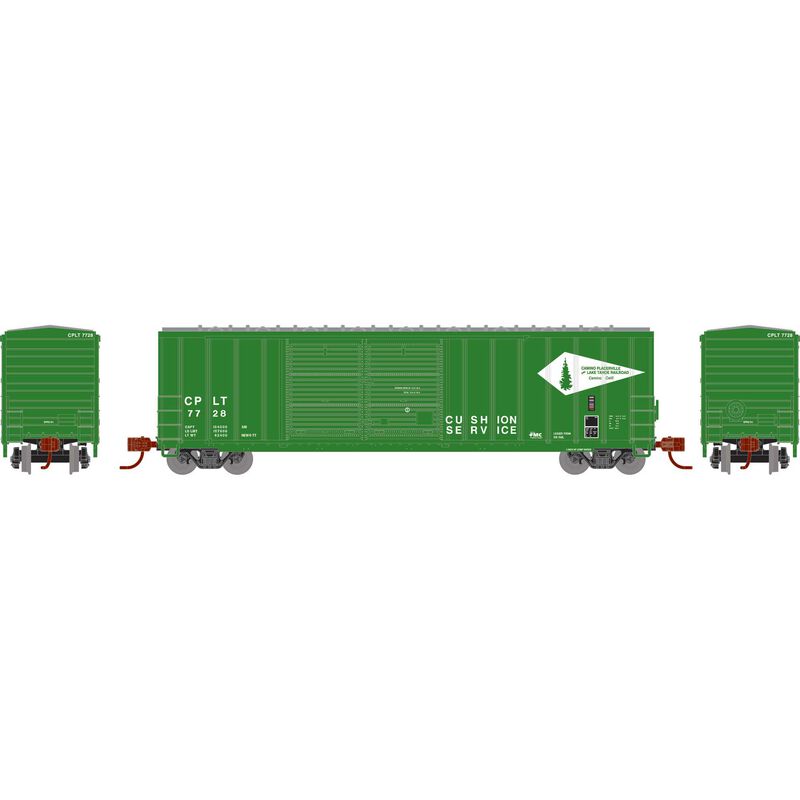 N 50' FMC DD Offset Box Car, CPLT #7728
