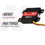 D145SW Thin Digital Voltage Steel Gear Slim Wing Servo