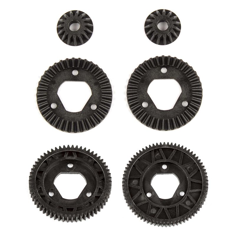 Drive Gear Set, 1/14 Team Associated Reflex 14