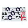 Decal Sheet: P-51D 1.5m Mustang