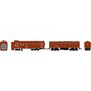 HO Rotary Snowplow & F7B Locomotive, BNSF #972561/#972577