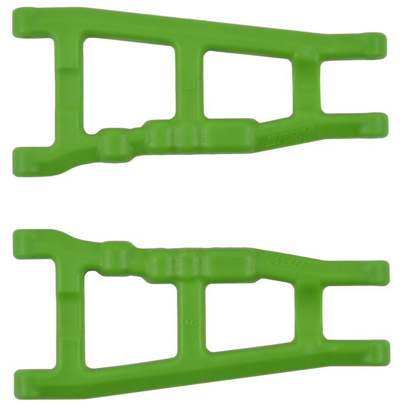 Front/Rear A-Arms, Green: Slash 4x4, Stampede 4x4