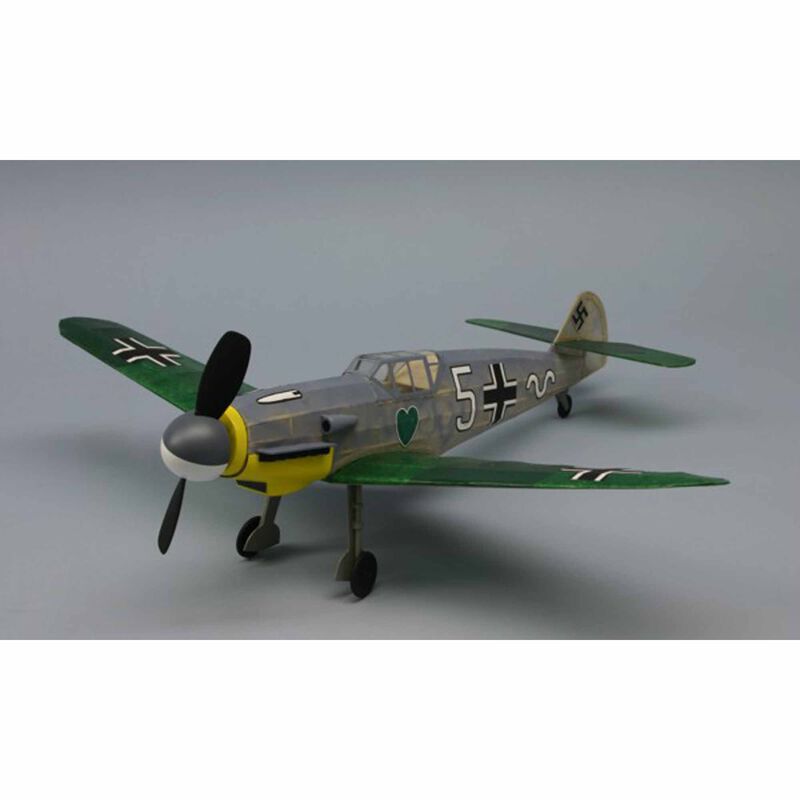 Messerschmitt ME-109 G Rubber Powered 18″ Airplane Kit