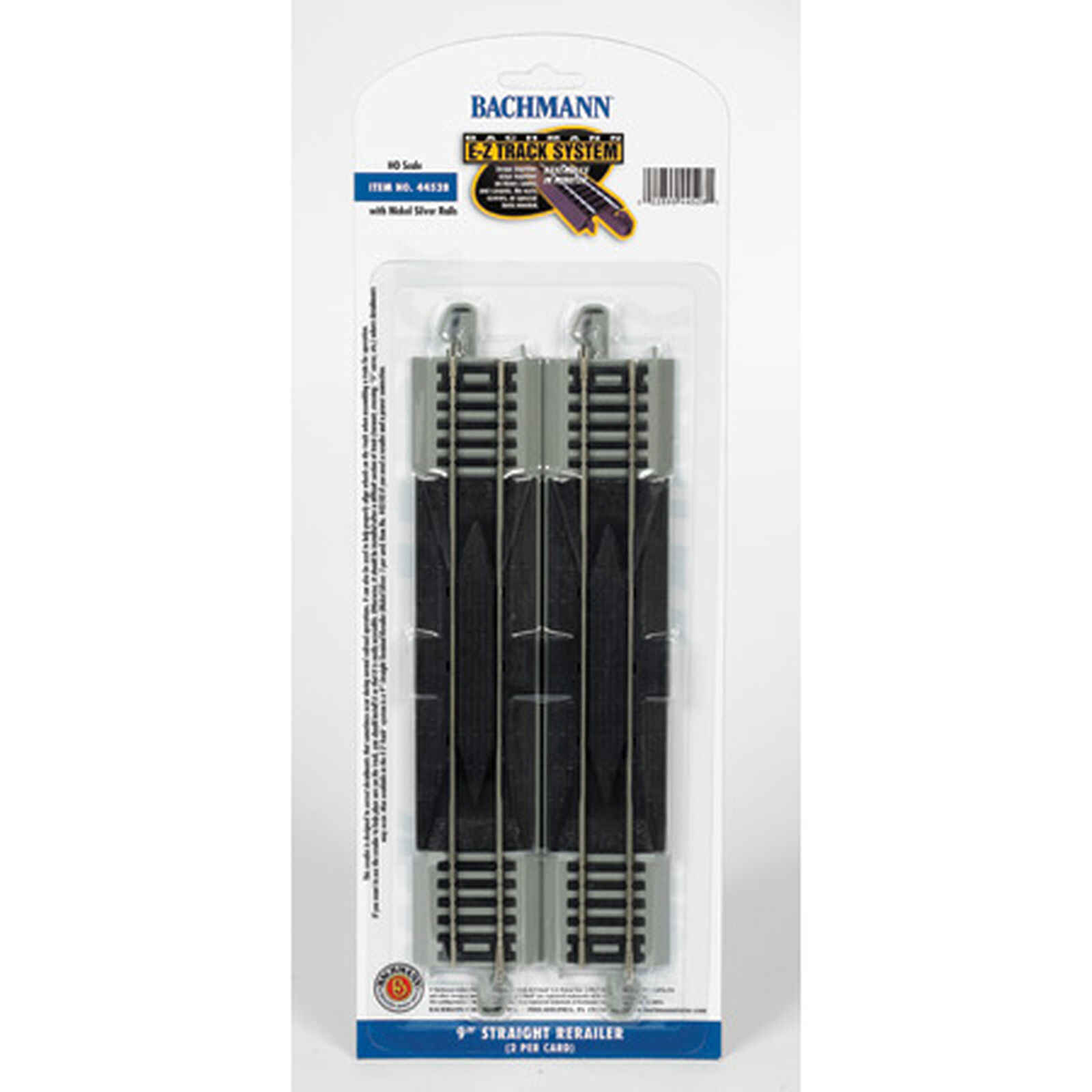 HO NS EZ 9" Straight Rerailer (2)