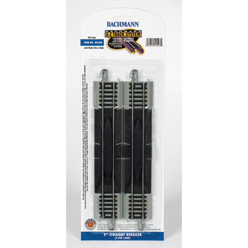 HO NS EZ 9" Straight Rerailer (2)
