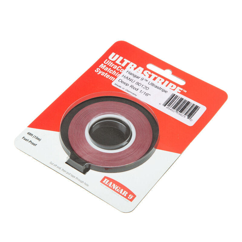 UltraStripe, Deep Red 1/16"