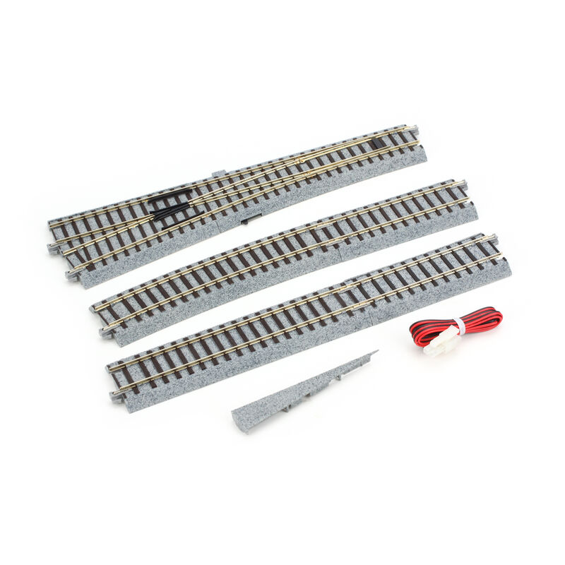 HO #6 Remote Left-Hand Turnout