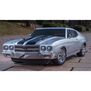 1/10 Fazer Mk2 1970 Chevy Chevelle SS 454 4x4 Electric Touring RTR, Cortez Silver