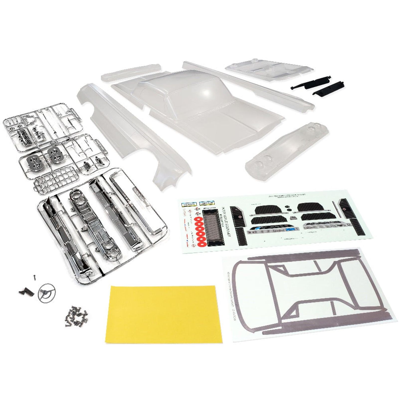 1/10 1964 Impala Pre-Cut Clear Body Kit