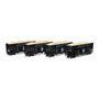 HO 40' Wood Chip Hopper with Load, BM #7502 / 7505 / 7514 / 7519 (4)