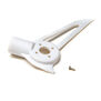 Vertical Tail Fin Motor Mount, White: 150 S