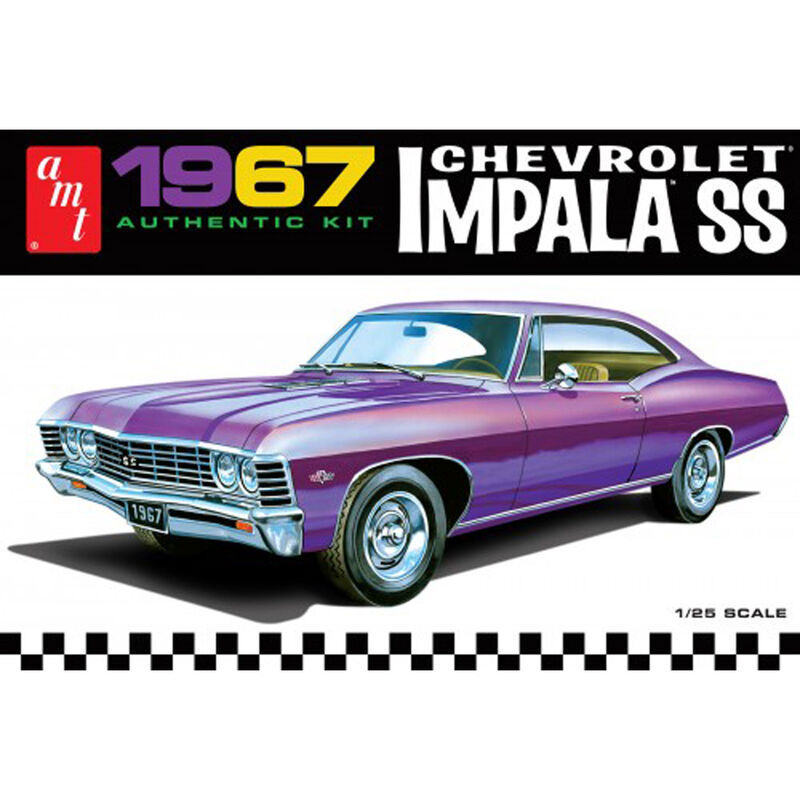 1/25 Stock 1967 Chevy Impala SS Model Kit