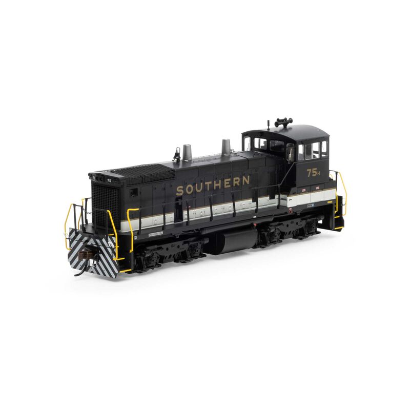 HO SW1500 Locomotive with DCC & Sound, Southern Railway #75H