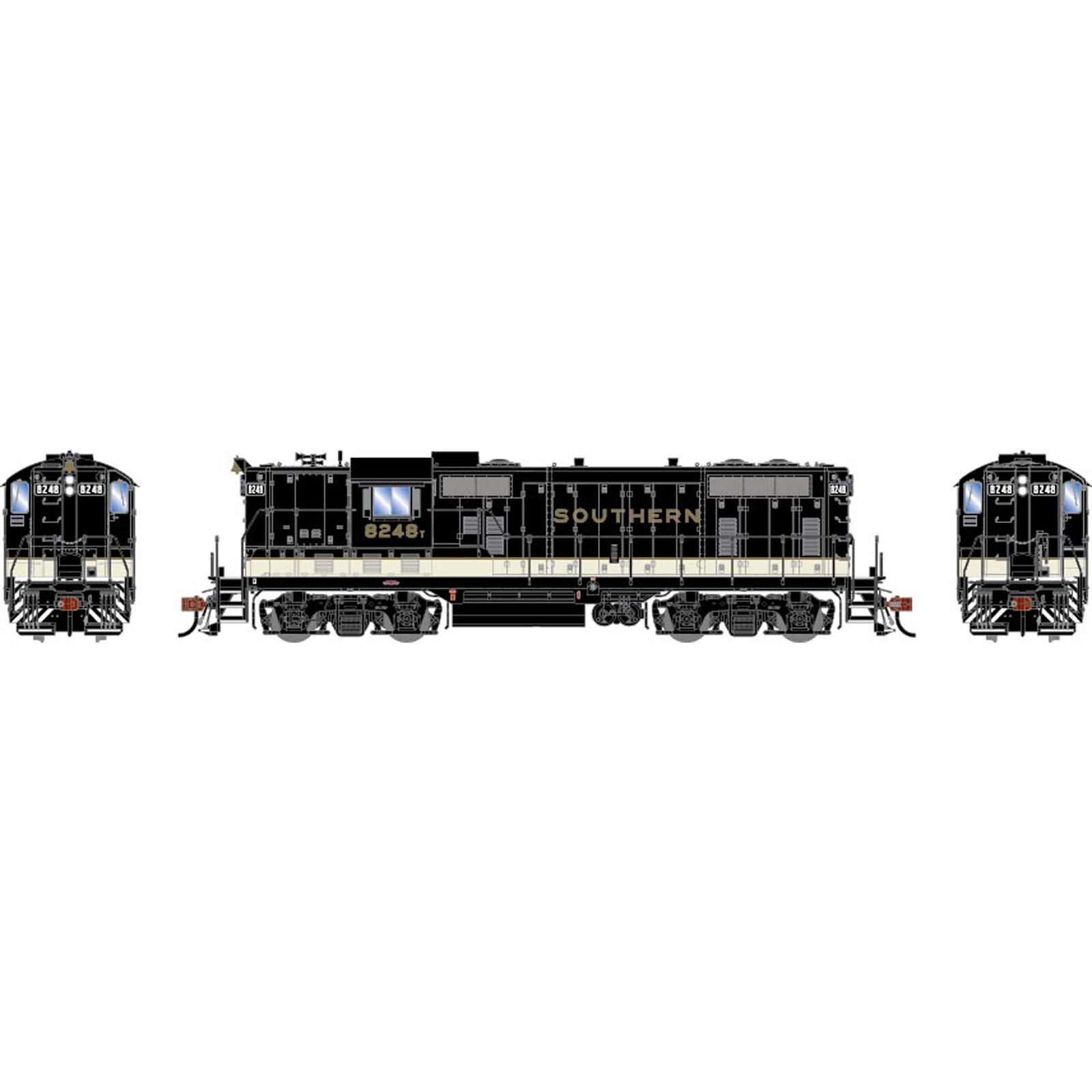 HO GEN GP7 Locomotive, SOU #8248
