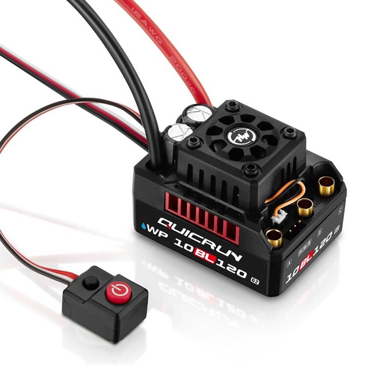 QUICRUN Waterproof 10BL120 G2 Sensorless Brushless ESC: 2S-4S